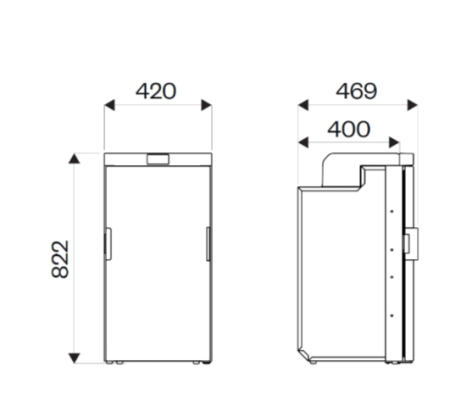 Холодильник автомобильный CRUISE SLIM 70 12/24В
